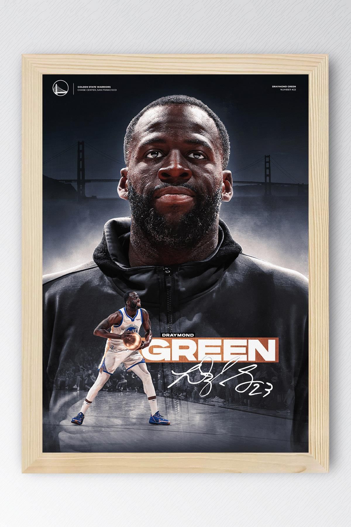 Saturn Draymond Green Çerçeveli Tablo - Basketbol NBA Posteri Tablo