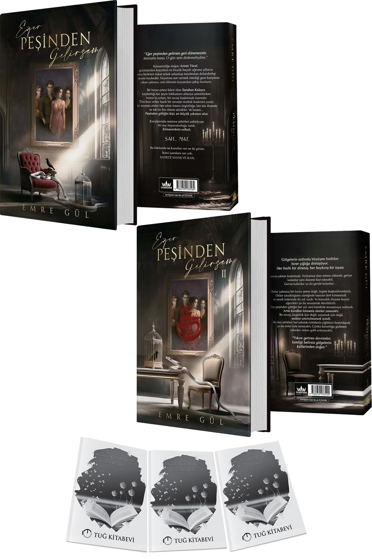 Ephesus Yayınları Eğer Peşinden Gelirsem 1 ve Eğer Peşinden Gelirsem 2 Ciltli + Hediyeli
