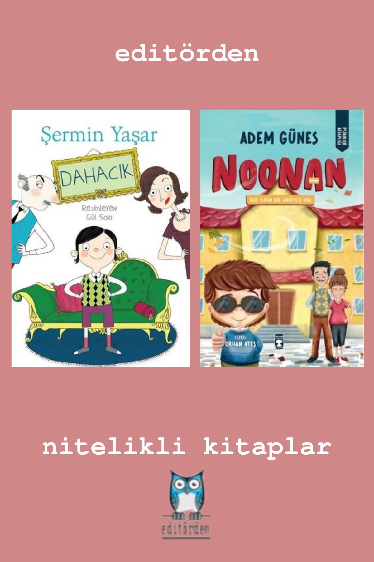 Bilge Kuş Yayınları Noonan-Her İsmin Bir Hikayesi Var - Dahacık / Şermin Yaşar