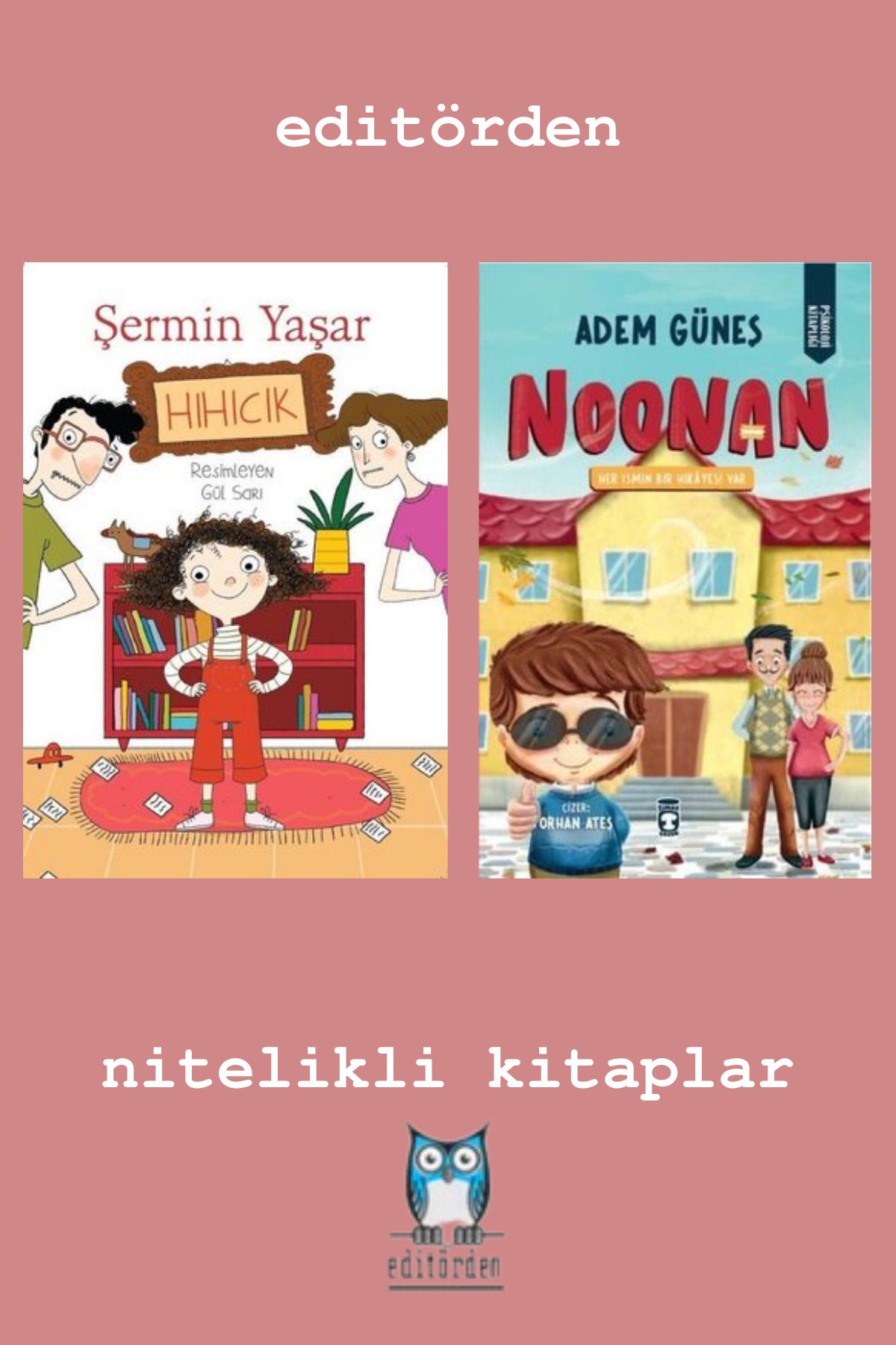 Bilge Kuş Yayınları Noonan-Her İsmin Bir Hikayesi Var - Hıhıcık / Şermin Yaşar