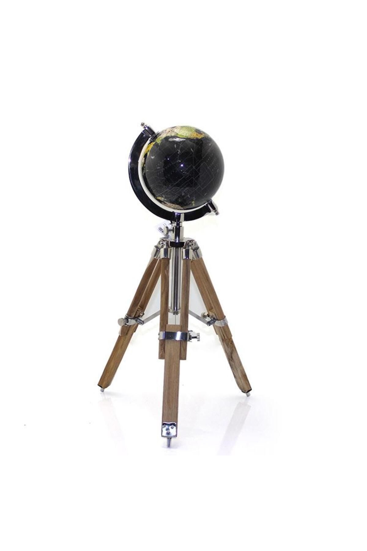 Skygo Tripod Standlı Dönen Dekoratif Dünya YerKüre Harita Hediyelik