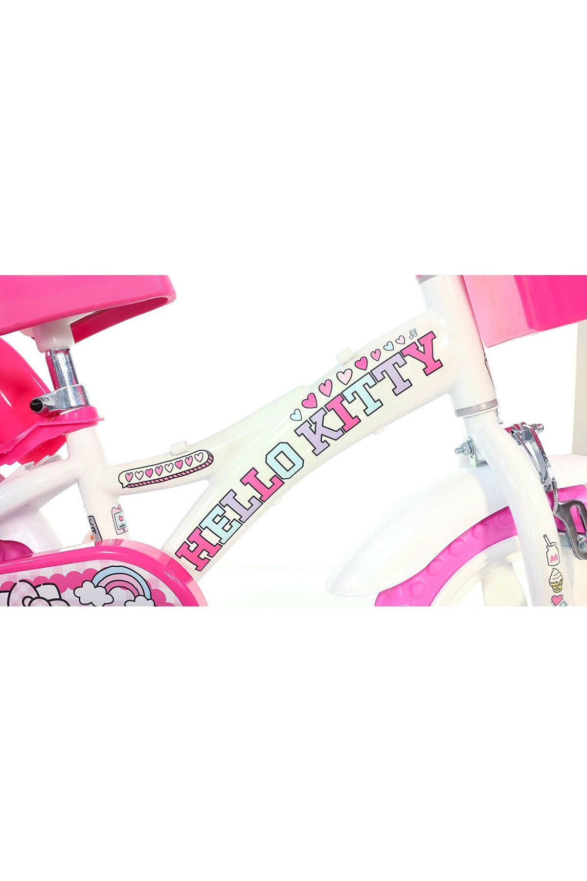 Dino Bikes-Hello Kitty DB-612GL-HK Dino Bikes children's bicycle, 12 inch 5