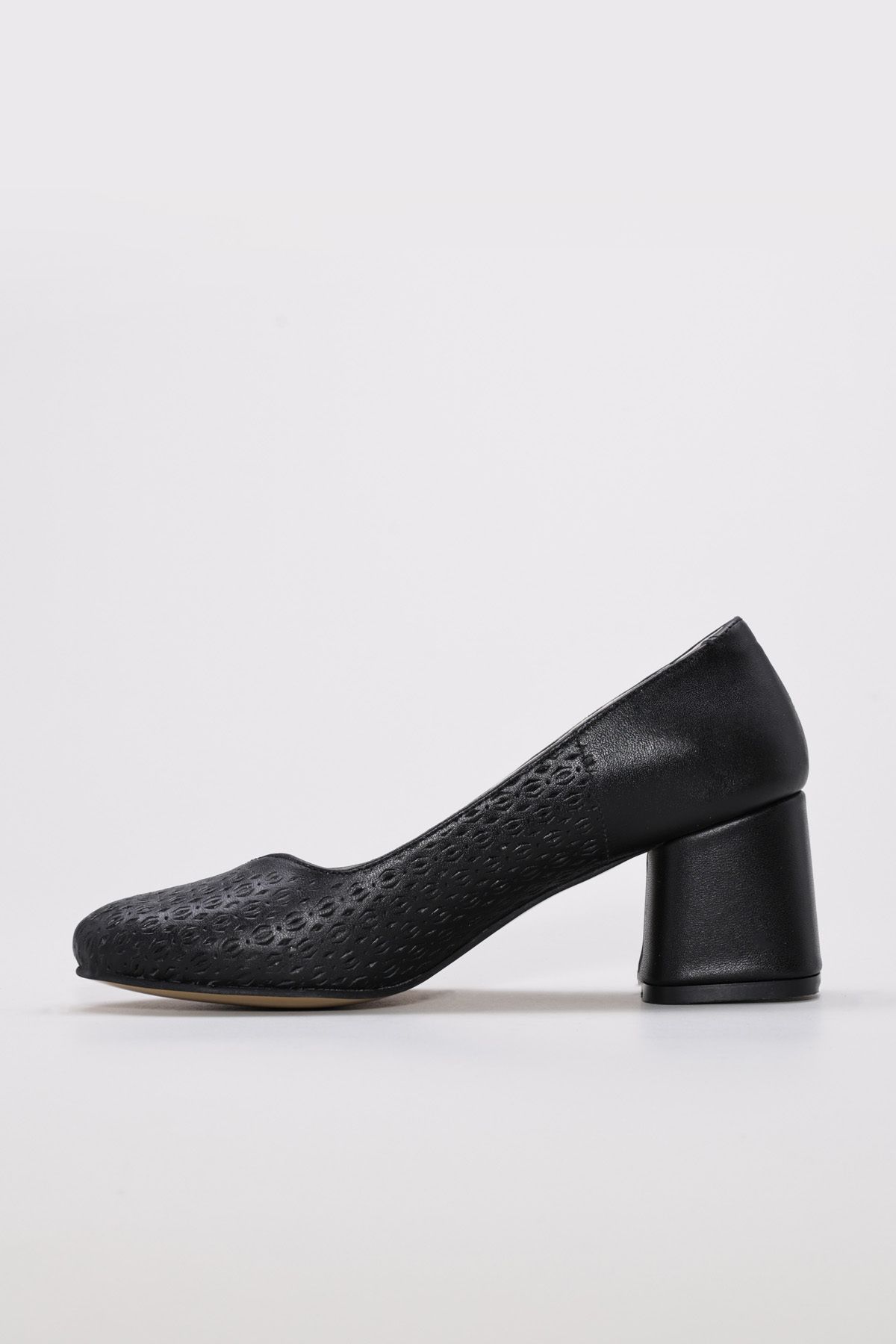 FAST STEP-Pantofi de damă din piele naturală cu toc gros 129ZA011 2