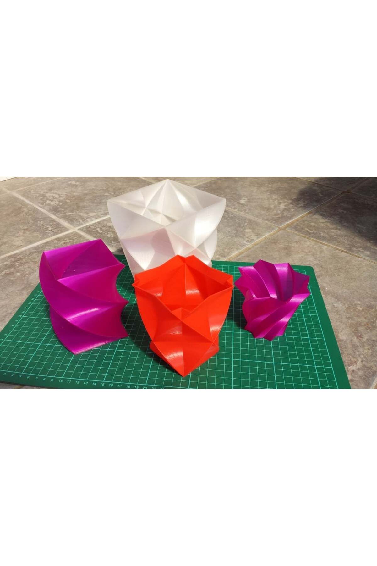 Vision Craft Özelleştirilebilir yıldız / elips / çokgen vazo, kalem / saksı yaratıcısı