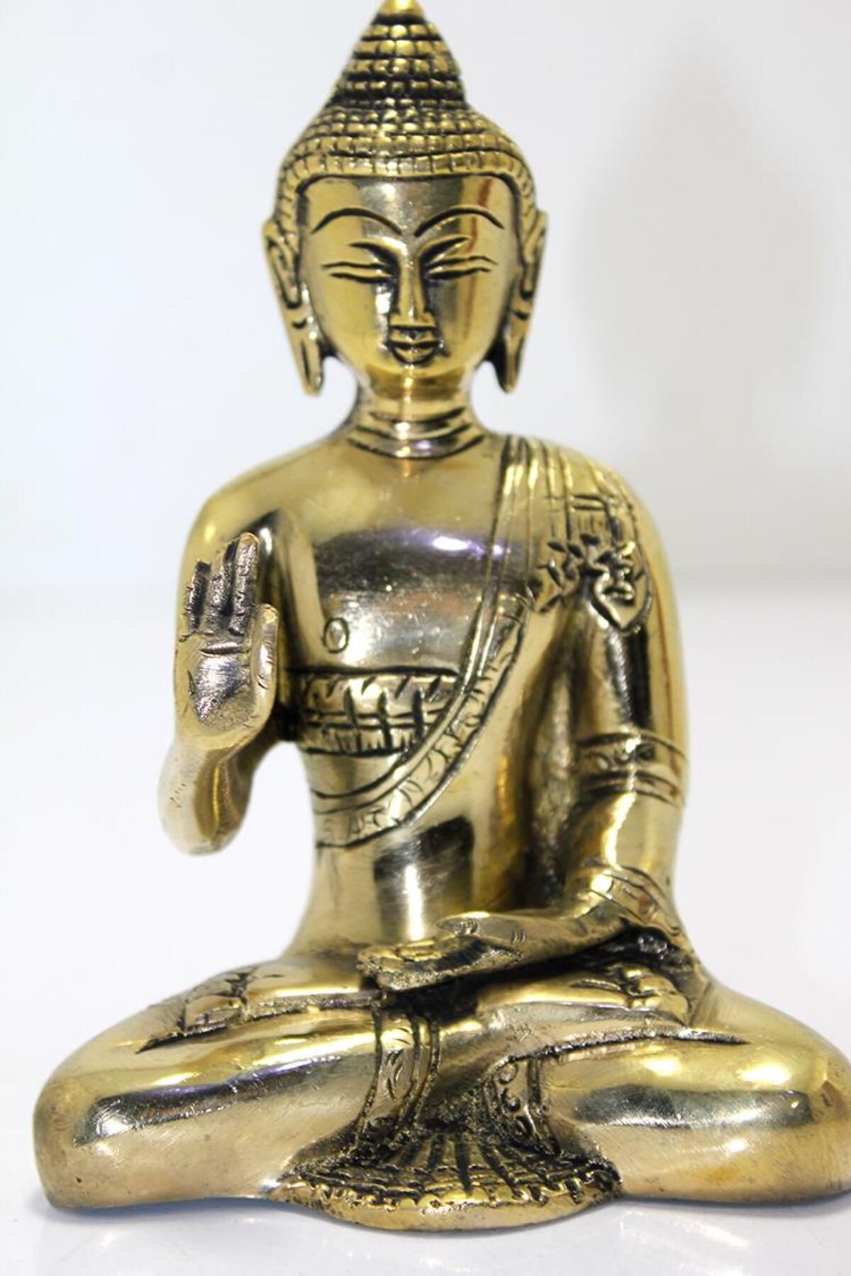 Skygo Metal Buda Biblosu 17 Cm Dekoratif Hediyelik