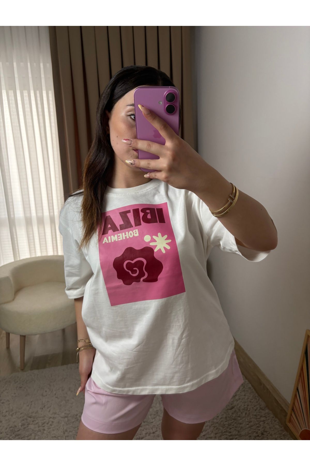 MahraWear Baskı T-shirt