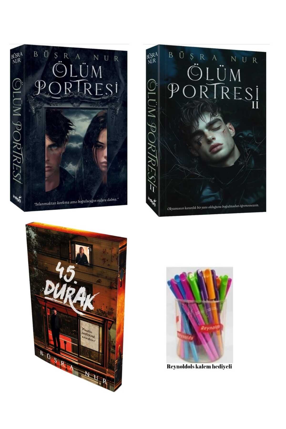 İndigo Kitap Ölüm Portresi 1 Ve 2 / 45. Durak Ciltsiz Set