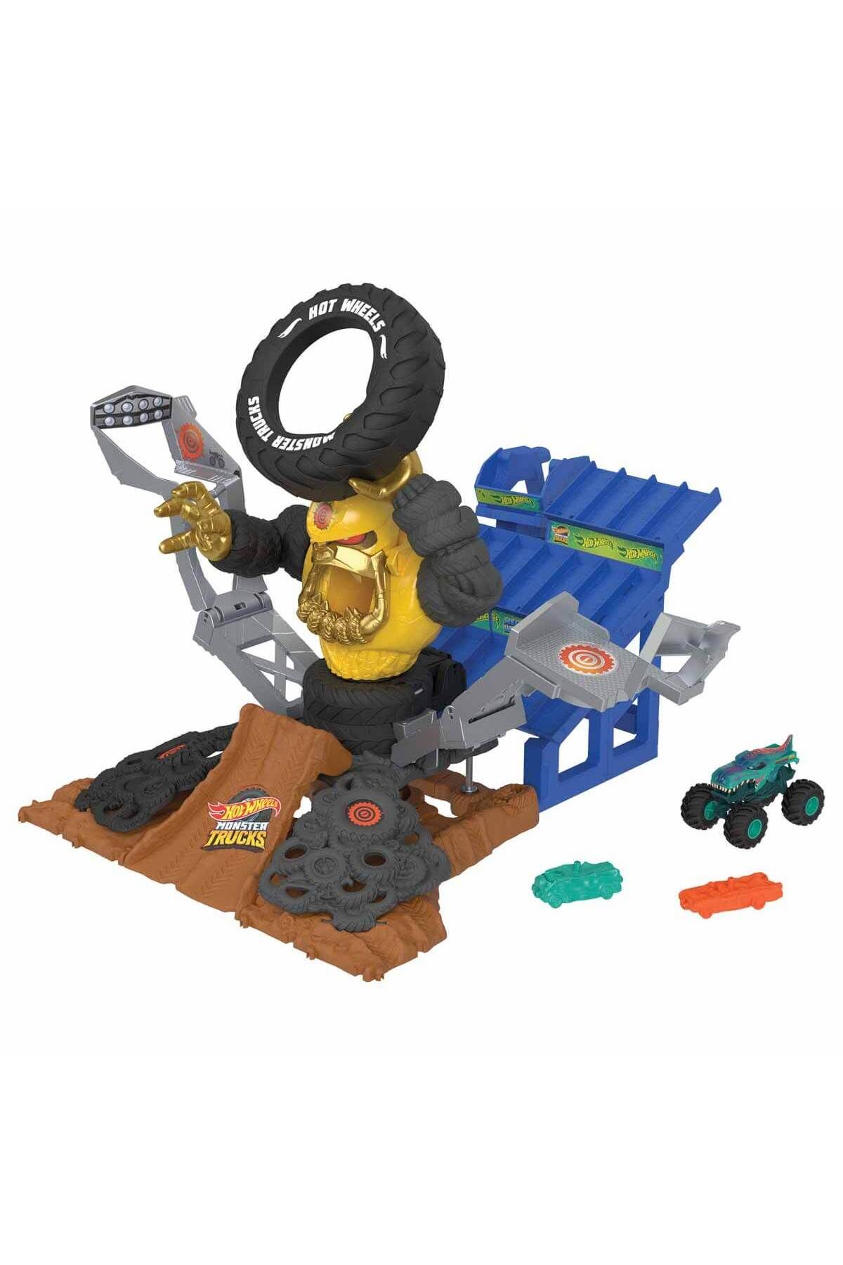 NECO TOYS Hot Whe els Mons ter Trucks Arenada Şampiyonluk Mücadelesi Oyun Set