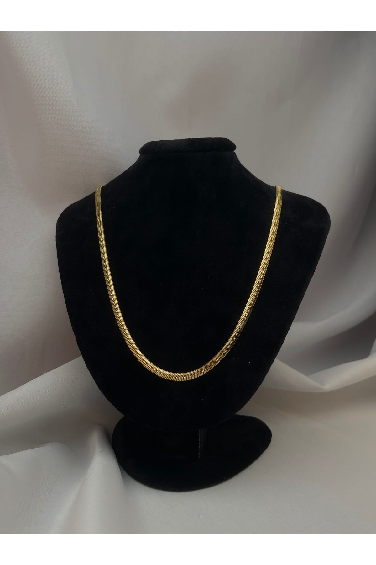 Butik Çelik - Gümüş Renk İtalyan Zincir Kolye - Unisex - 22 cm