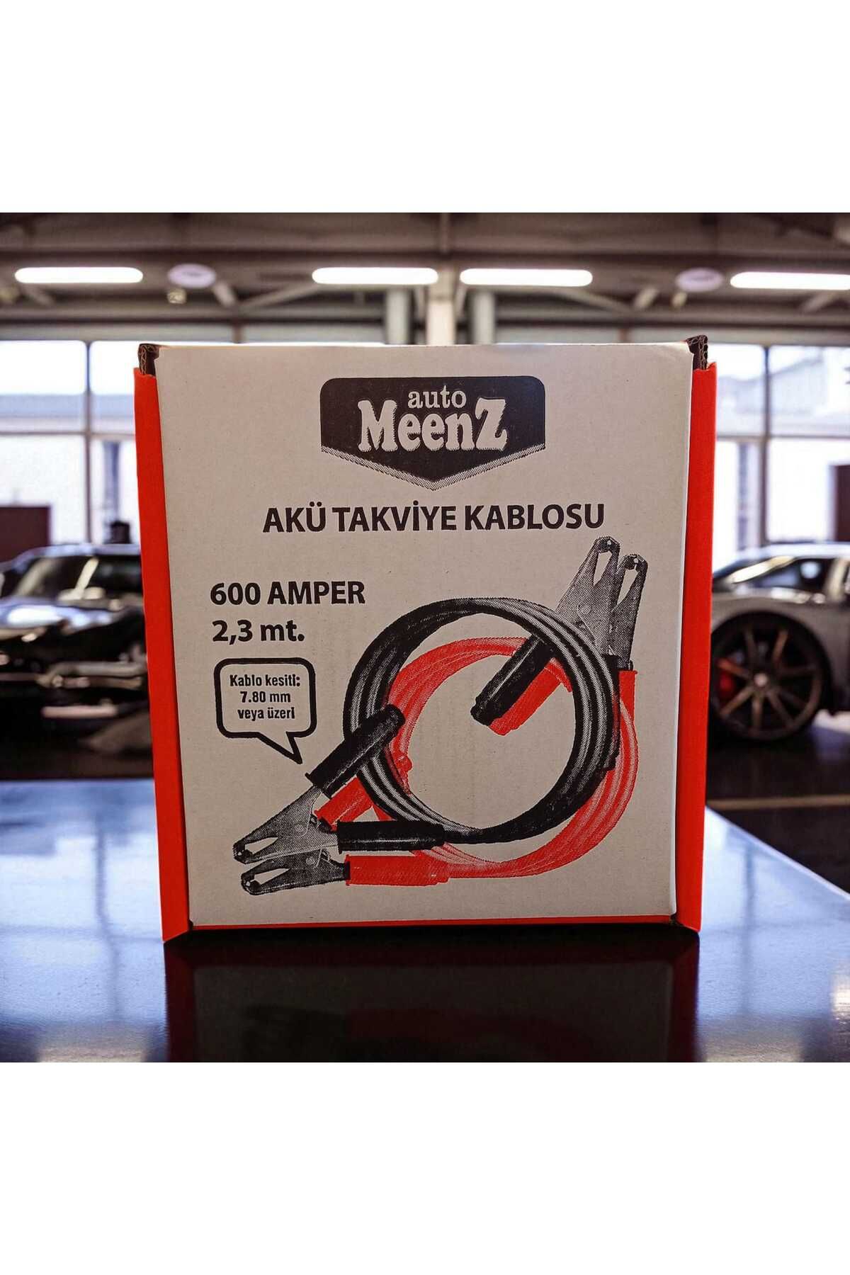 AUTO MEENZ Akü Takviye Kablosu – 600 Amper | 7.80 mm ve Üzeri Kablo Kesiti