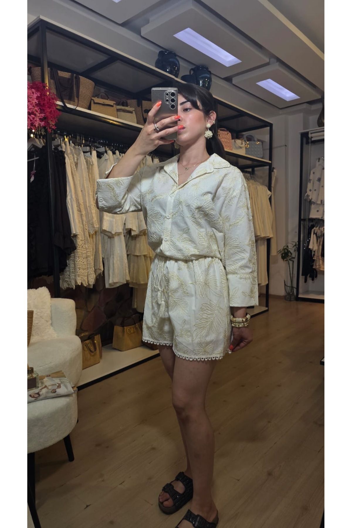 MODA Şort gömlek takım