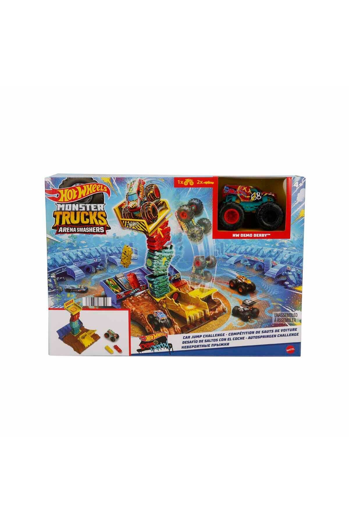 NECO TOYS Hot Whe els Mon ster Trucks Arenada Yarı Final Setleri HNB94