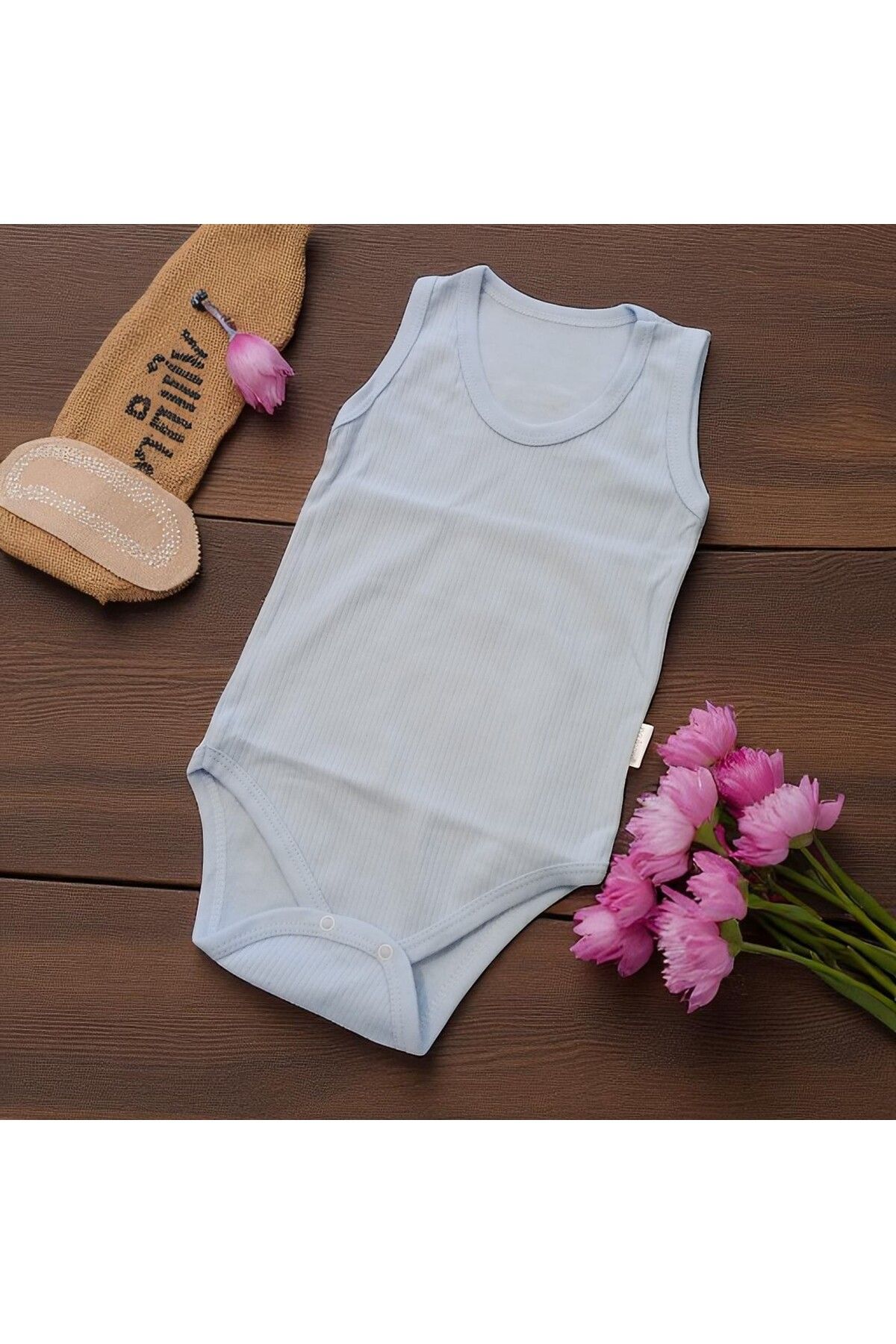Bublykids Erkek Mavi Zıbın Fitilli Erkek Zıbın