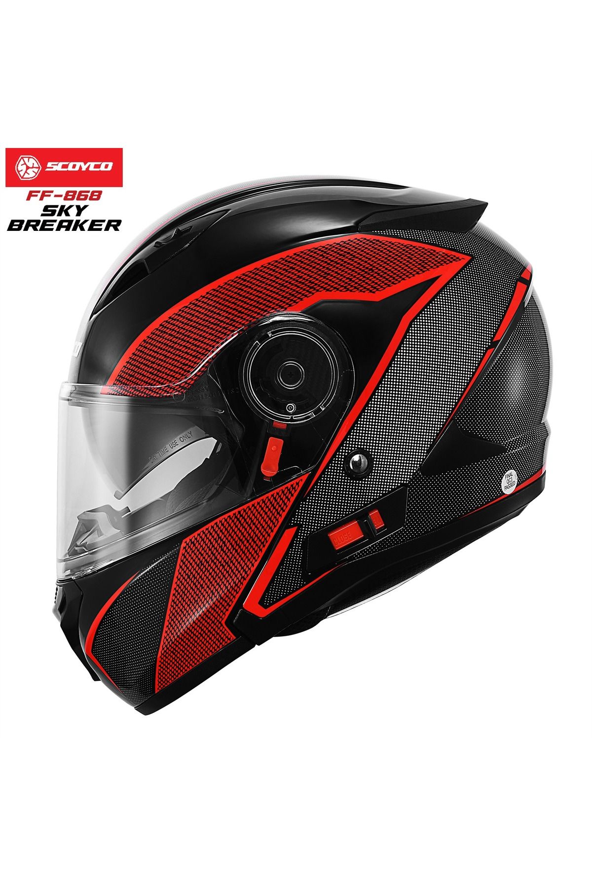 Scoyco FF-868 Sky Breaker Çene Açılır Motosiklet Kaskı