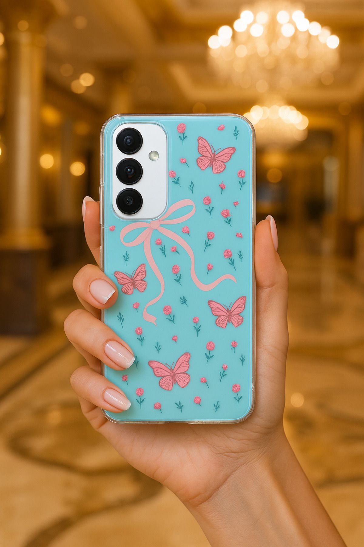 AQUA AKSESUAR Samsung Galaxy A35 Uyumlu Kamera Çıkıntılı İnce Darbe Emici Kapak