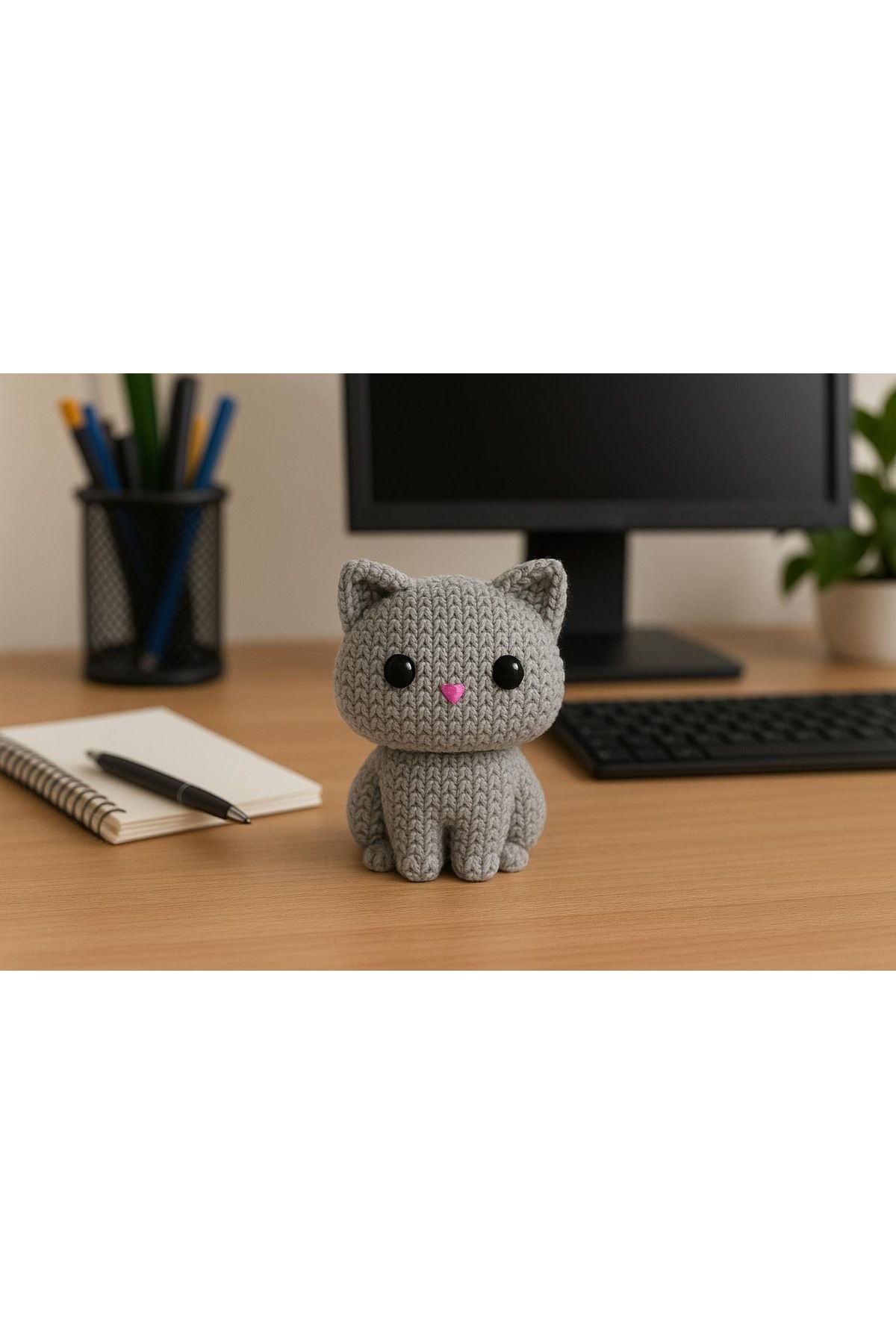 Oynix Mini Kedi Figür Dekoratif Biblo 6cm