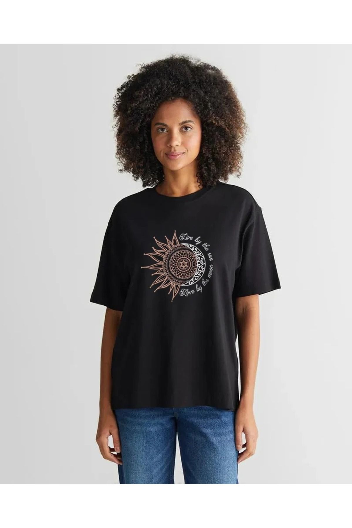 shidumanlar Unisex Oversize Sunny Bokeh Tasarımı