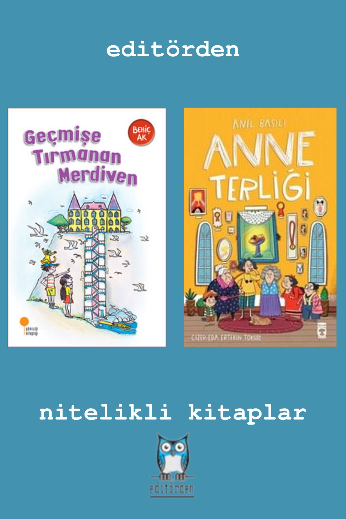 Bilge Kuş Yayınları Geçmişe Tırmanan Merdiven – Anne Terliği / Anıl Basılı