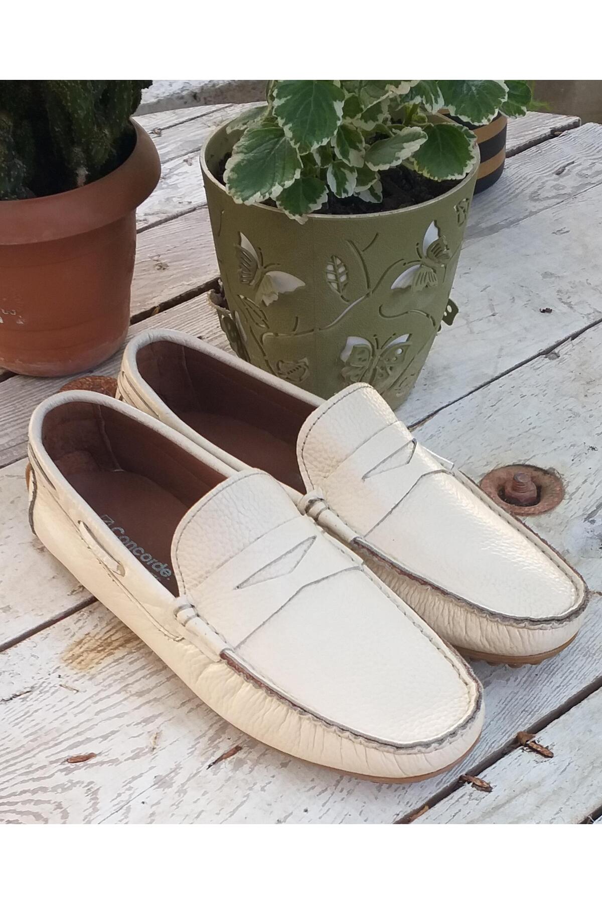 BAGSSHOES 15009 Erkek Hakiki Deri Loafer Günlük Ayakkabı