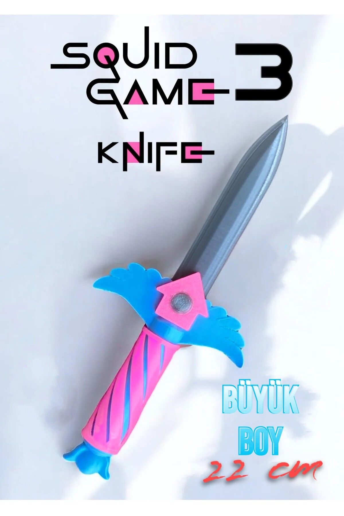 BOYUTX Squid Game Sezon 3 Bıçak Figürü
