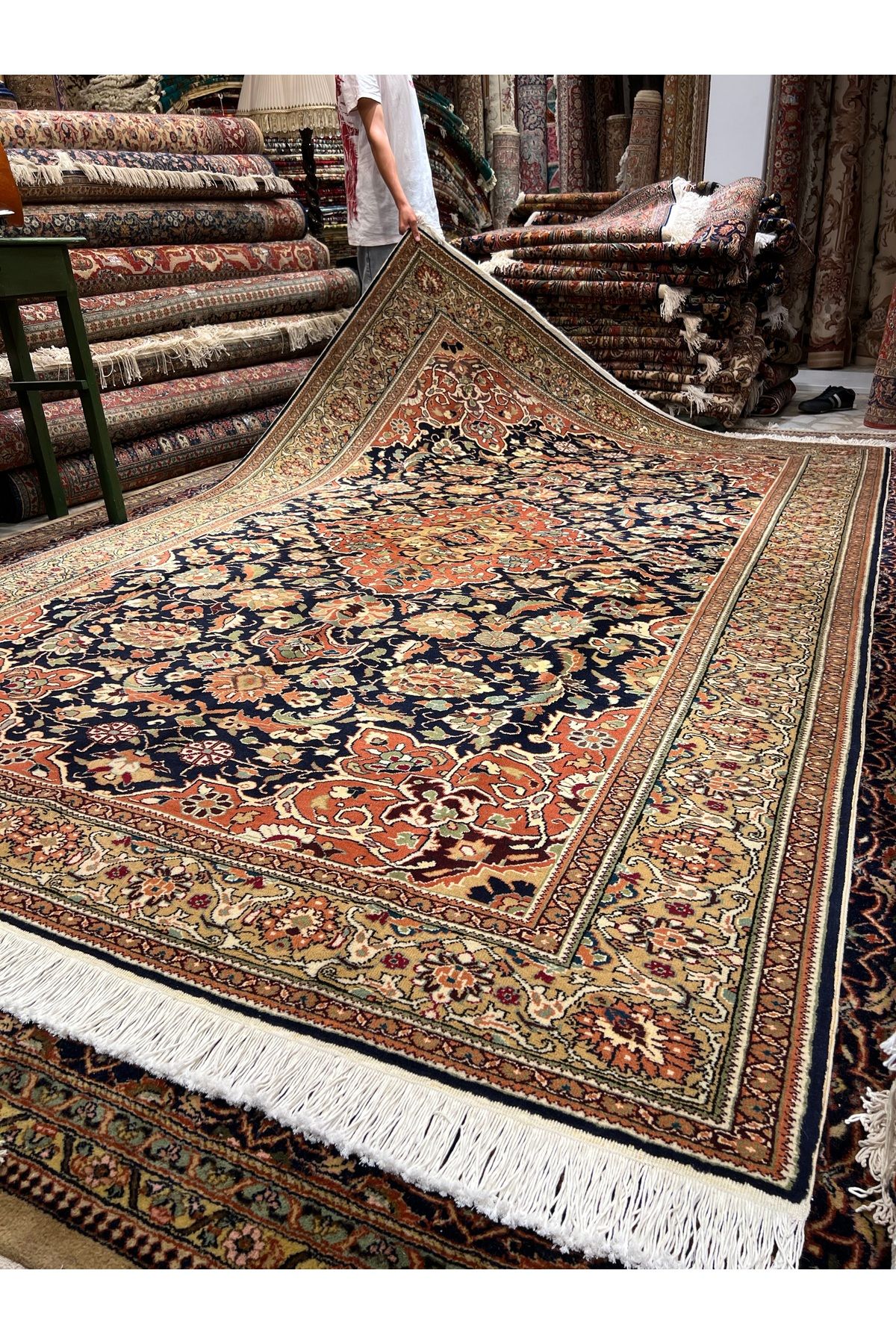 RD RAMAZAN DAĞ EL HALI SANATI El Dokuma Kayseri Karslıoğlu Dokumasi Birinci Sınıf Kalitesi Ebat 300x200