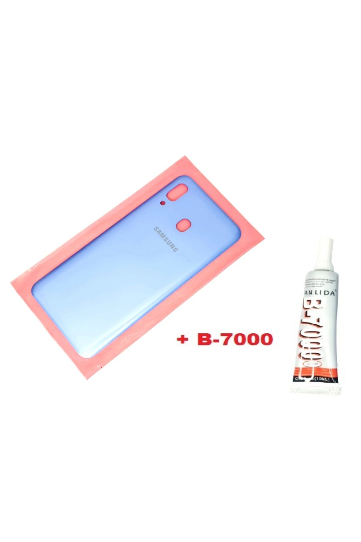 indirimplus Samsung Galaxy A30 A 305 Arka Pil Batarya Kapağı (B 7000) MAVİ