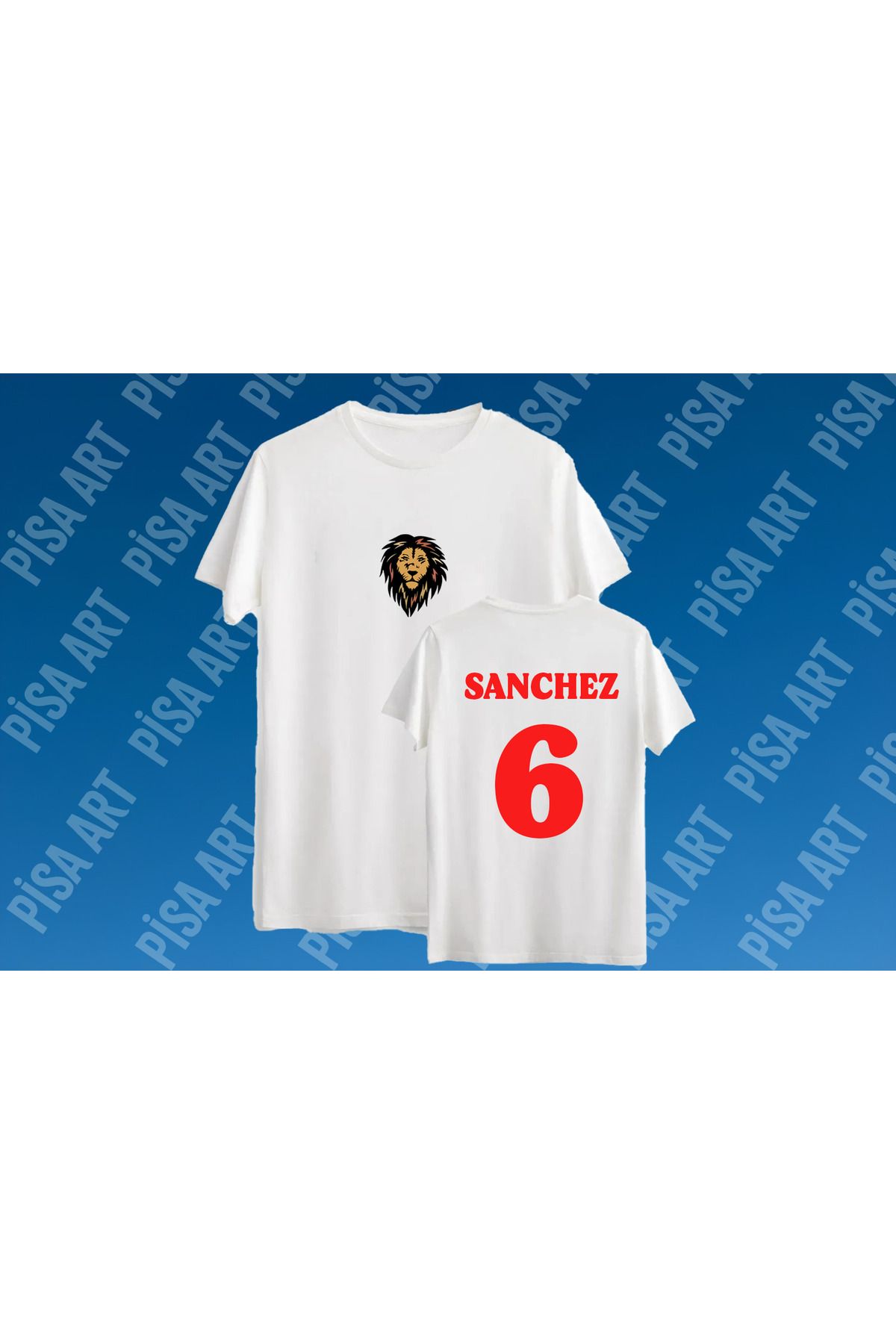 Pisa Art Davinson Sanchez 6 Özel Tasarım Taraftar T-Shirt