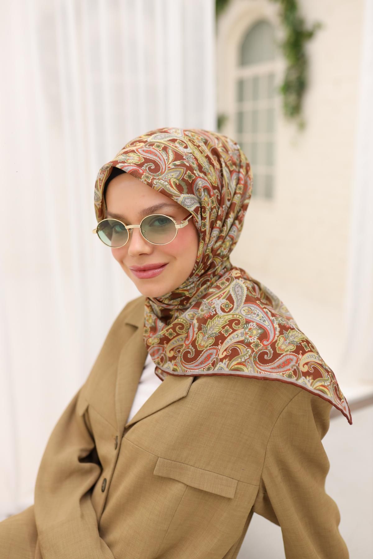 Silk Home Soft Eşarp Etnik 73078-17