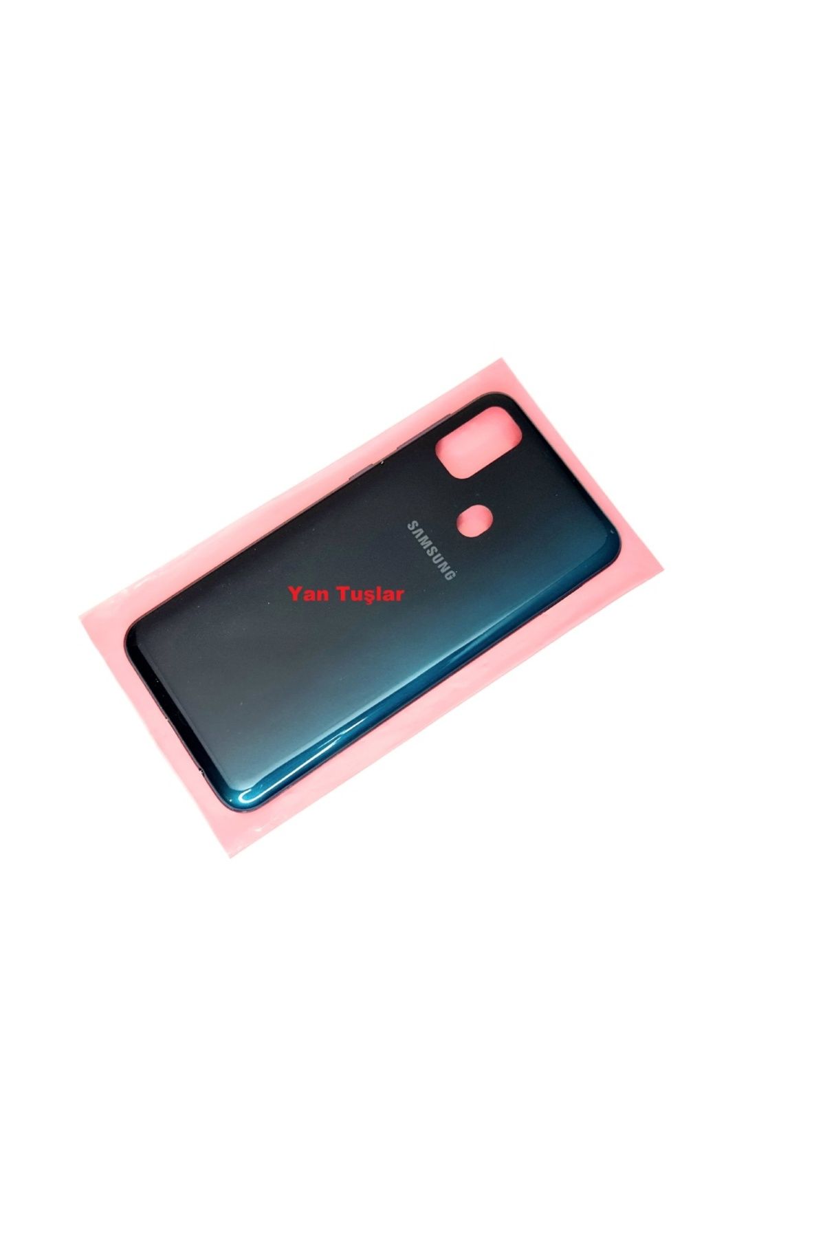 indirimplus Samsung Galaxy M30S Kasa Arka Pil Batarya Kapağı Yeşil