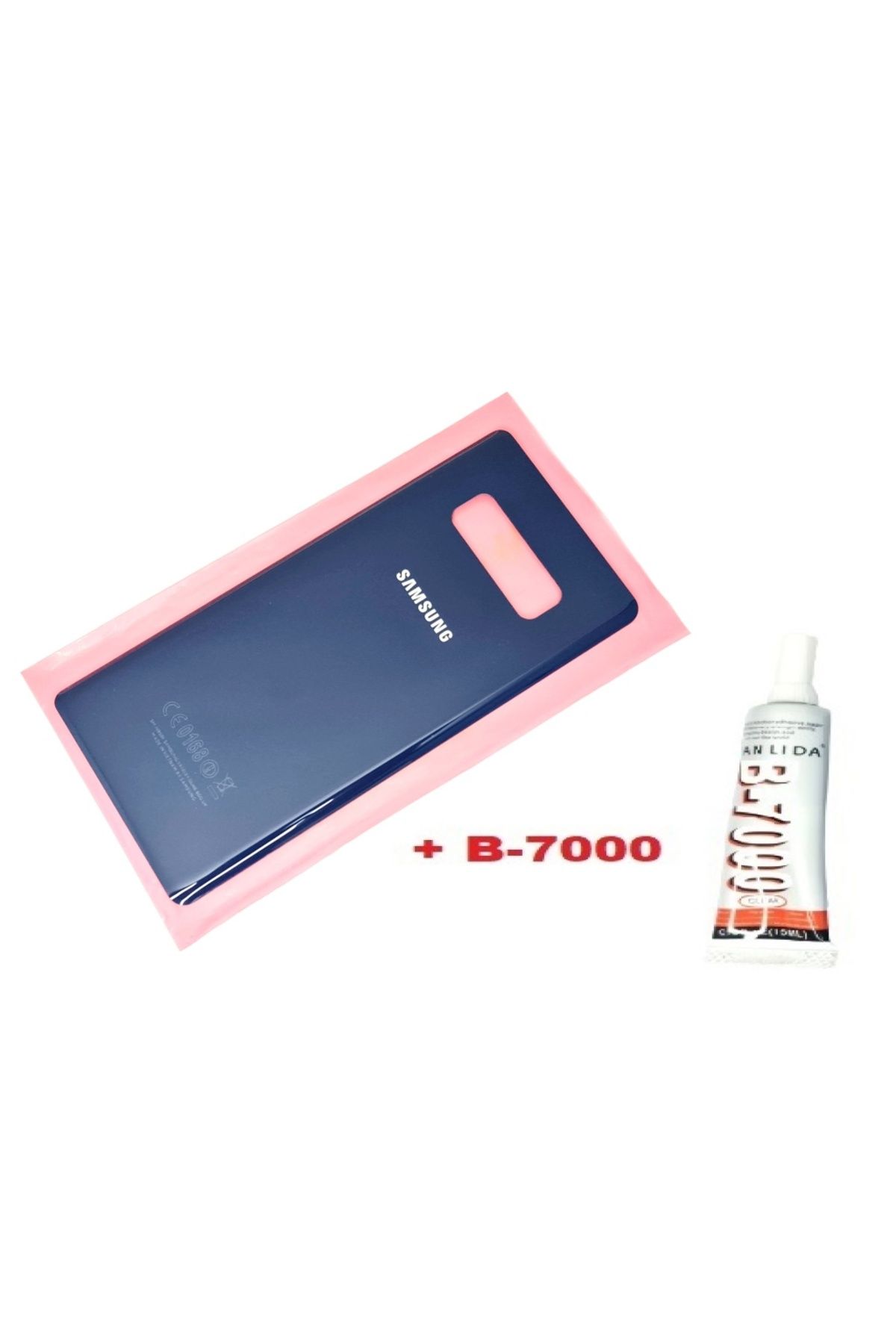indirimplus Samsung Galaxy Note 8 Arka Pil Batarya Kapağı (CAM+B 7000) LACİVERT