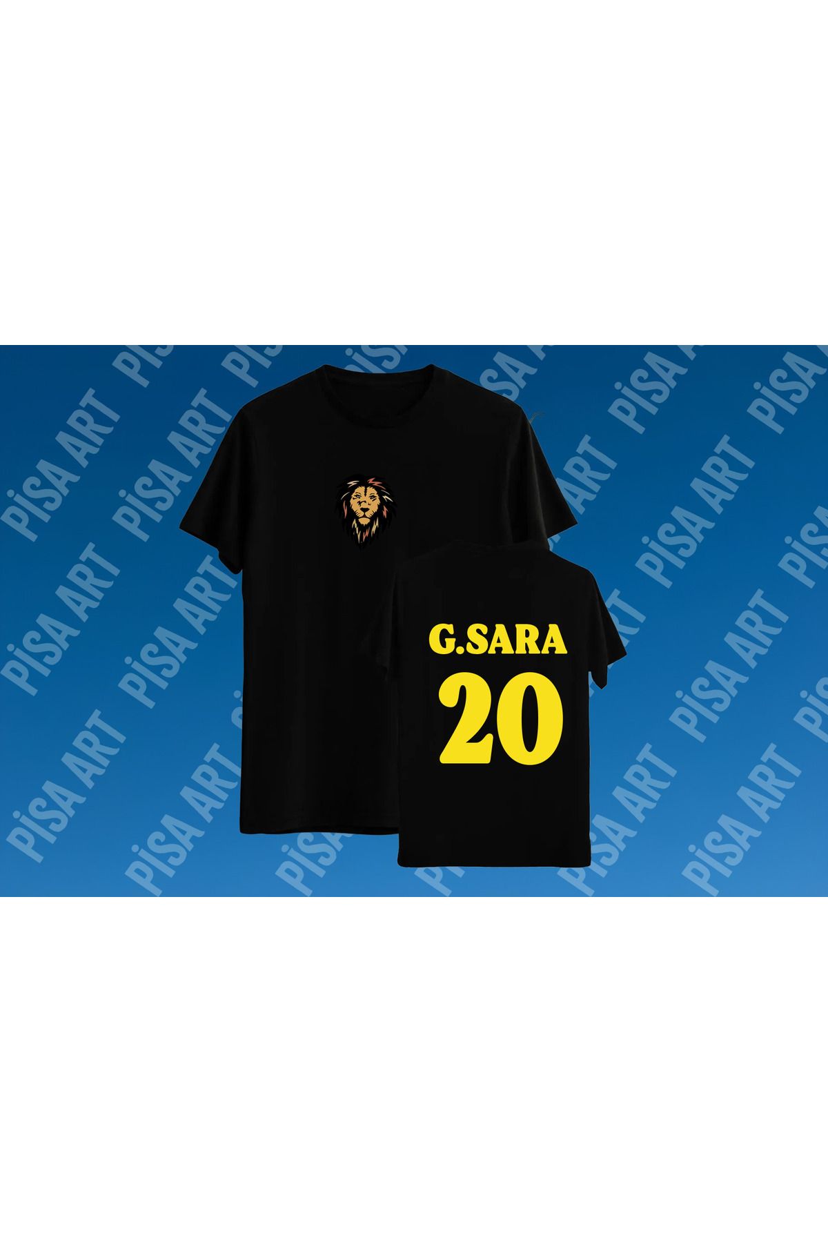 Pisa Art G.Sara Özel Tasarım Taraftar T-Shirt