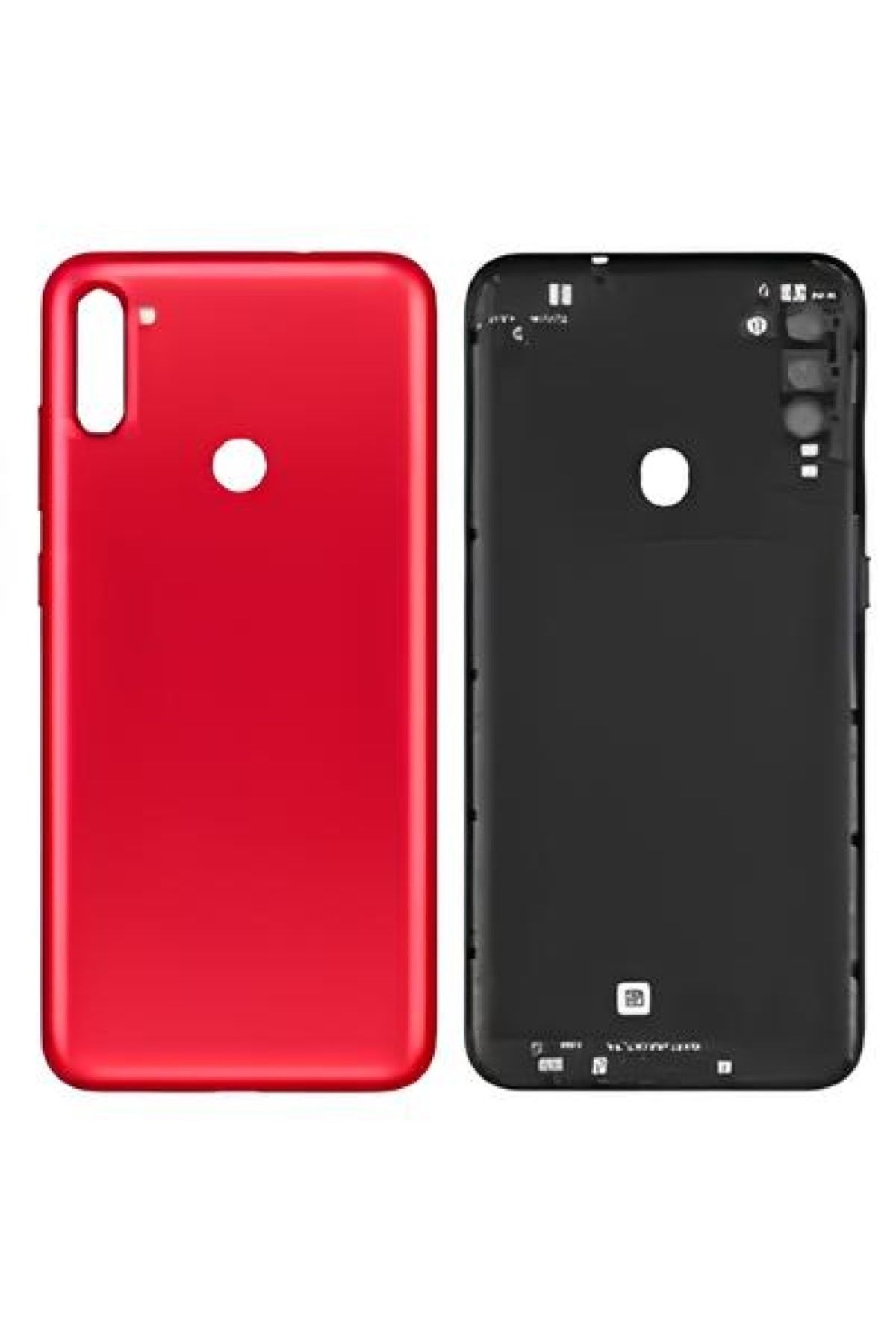 indirimplus Samsung Galaxy A11 SM A115F Kasa Arka Kapak FULL Takım KIRMIZI