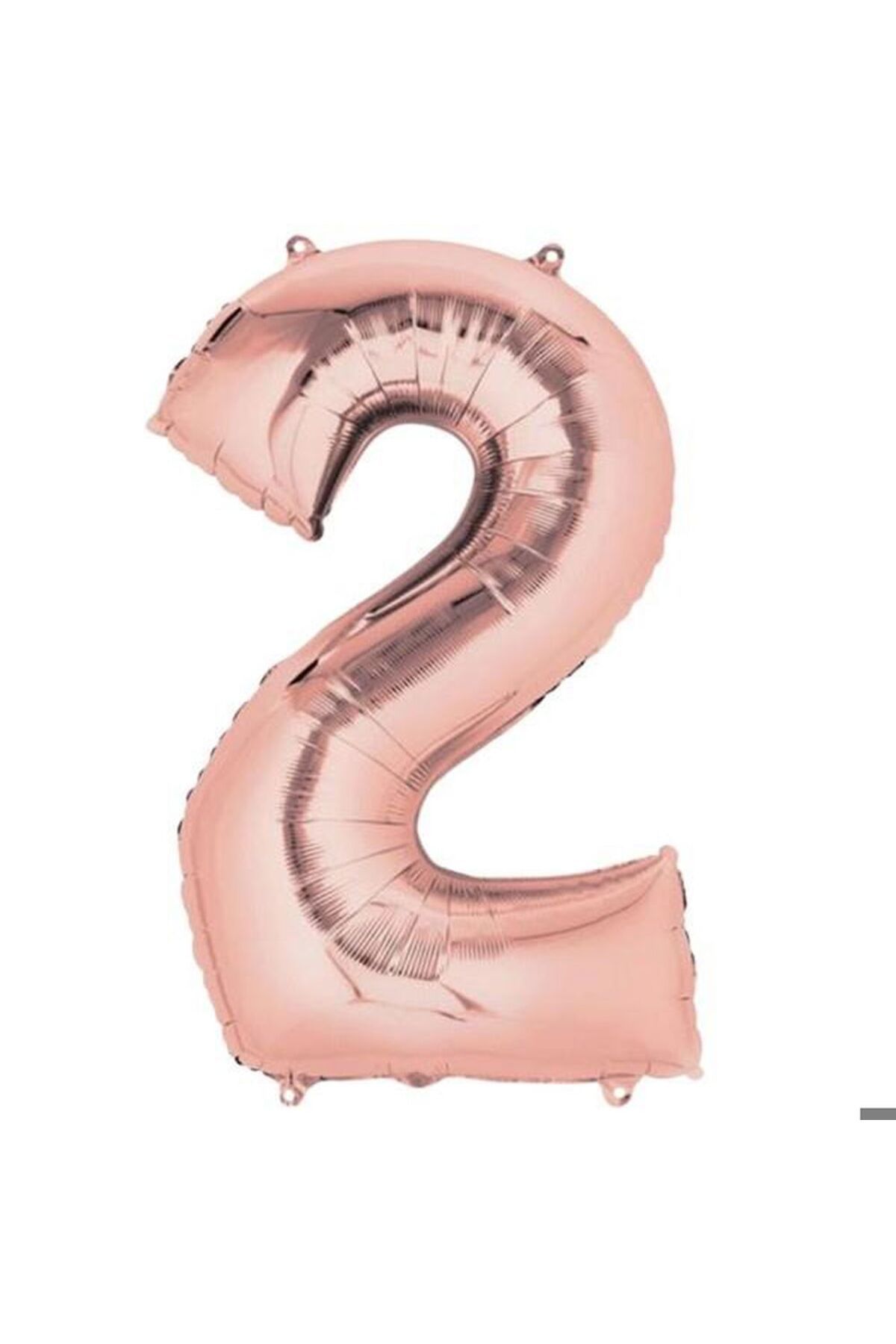 Mini Parti MİNİ PARTY STORE FOLYO RAKAM ROSE GOLD 40 CM