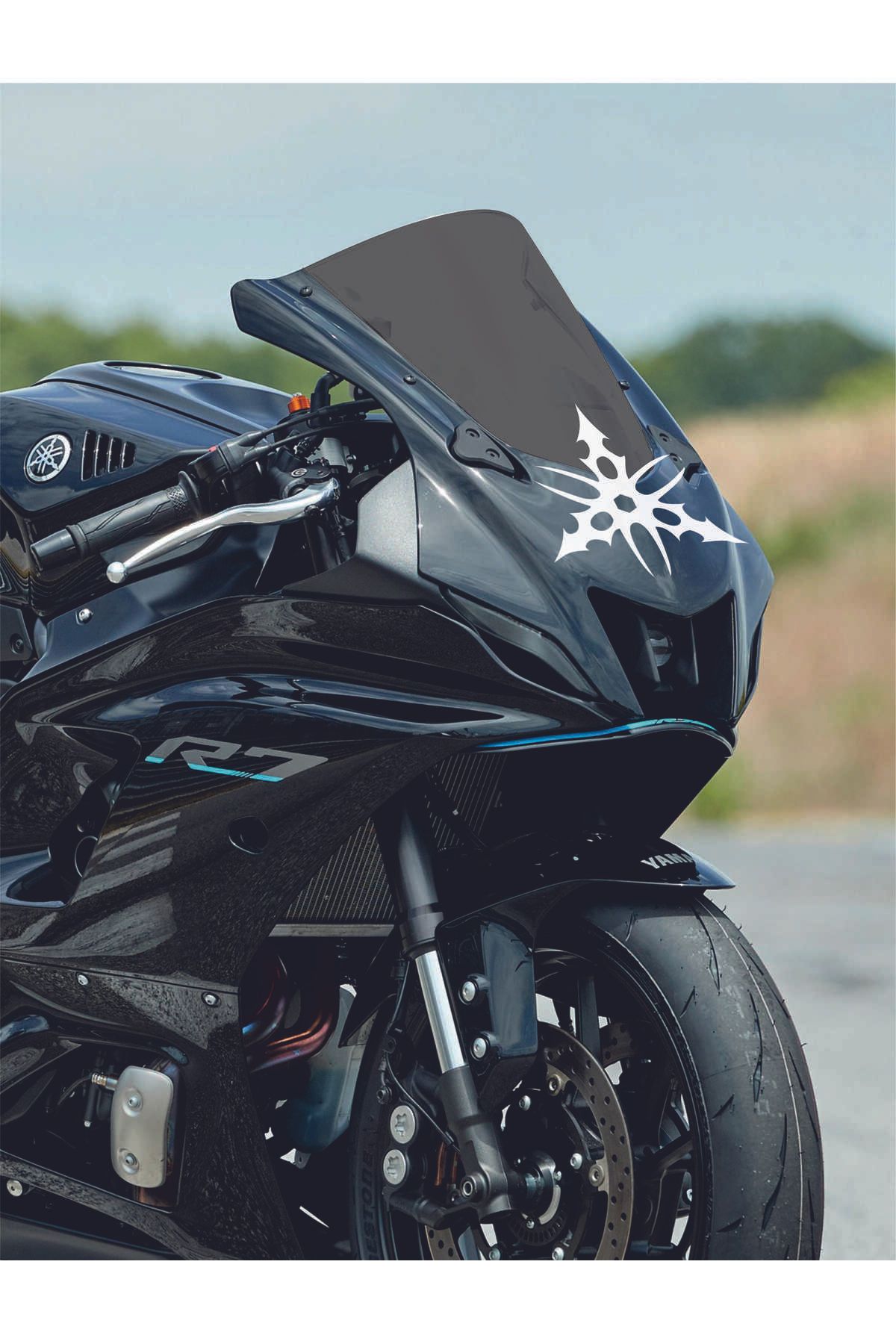 Axion Garage YAMAHA VİRÜS STİCKER - 10CM / 2 ADET