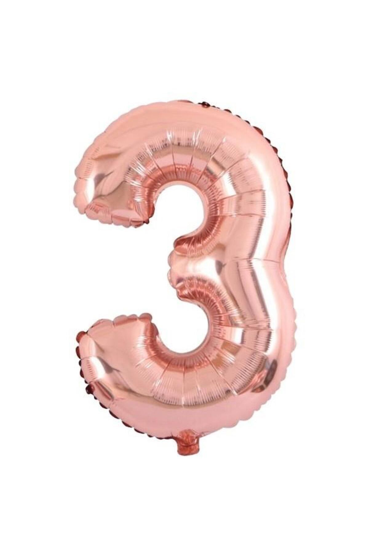 Mini Parti MİNİ PARTY STORE FOLYO RAKAM ROSE GOLD 40 CM