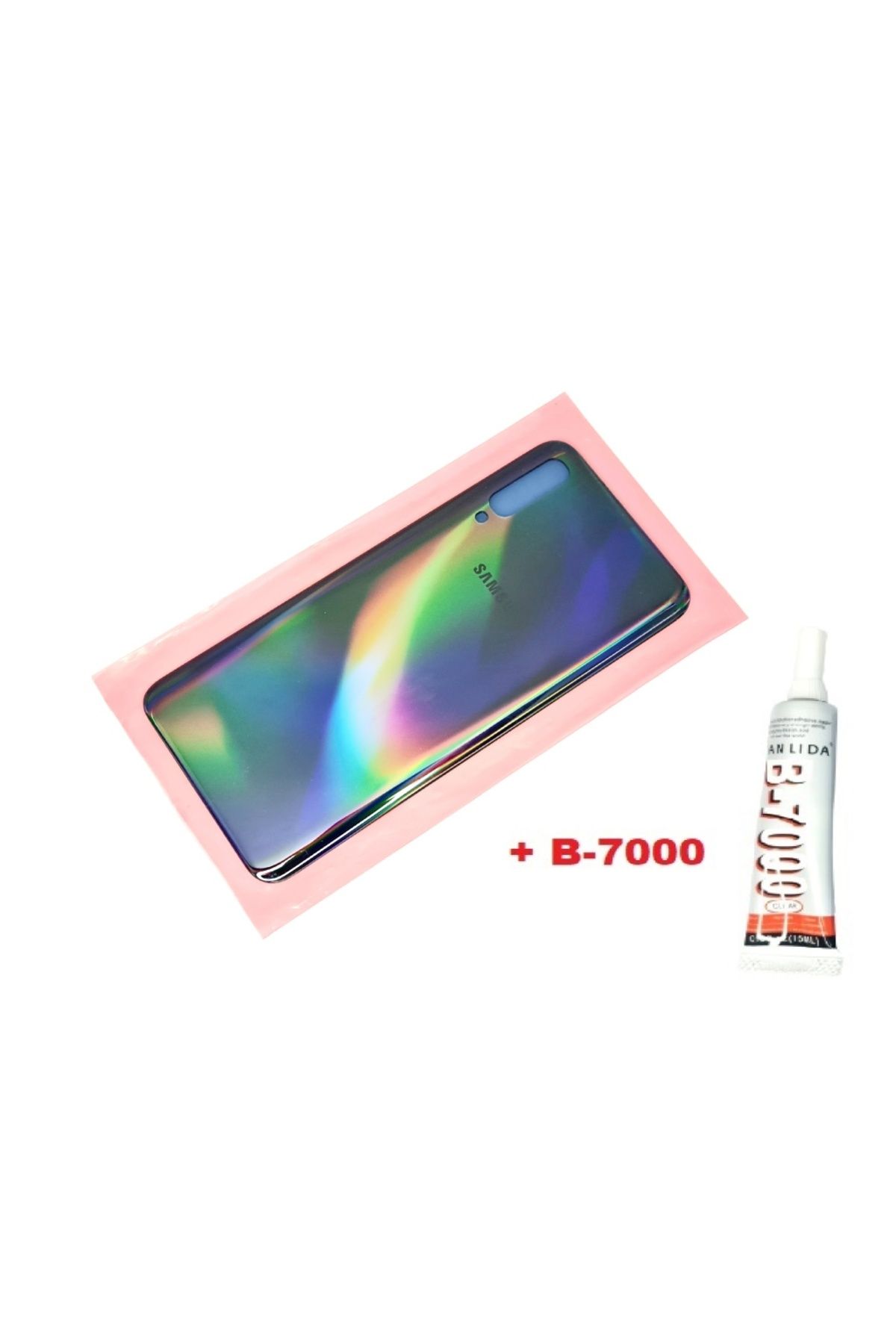 indirimplus Samsung Galaxy A50 A505 Arka Pil kapağı (B 7000) SİYAH