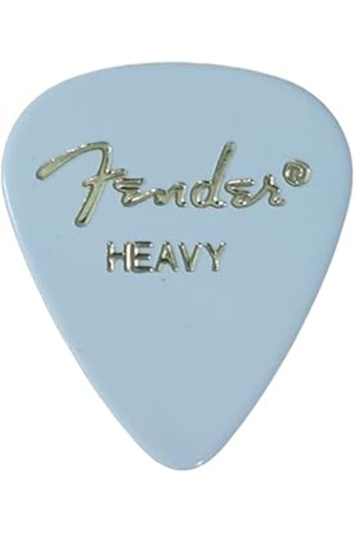 Pazarcan Fender 351 Shape Graphic Picks (Heavy 1.20, Beyaz White 1 Adet)