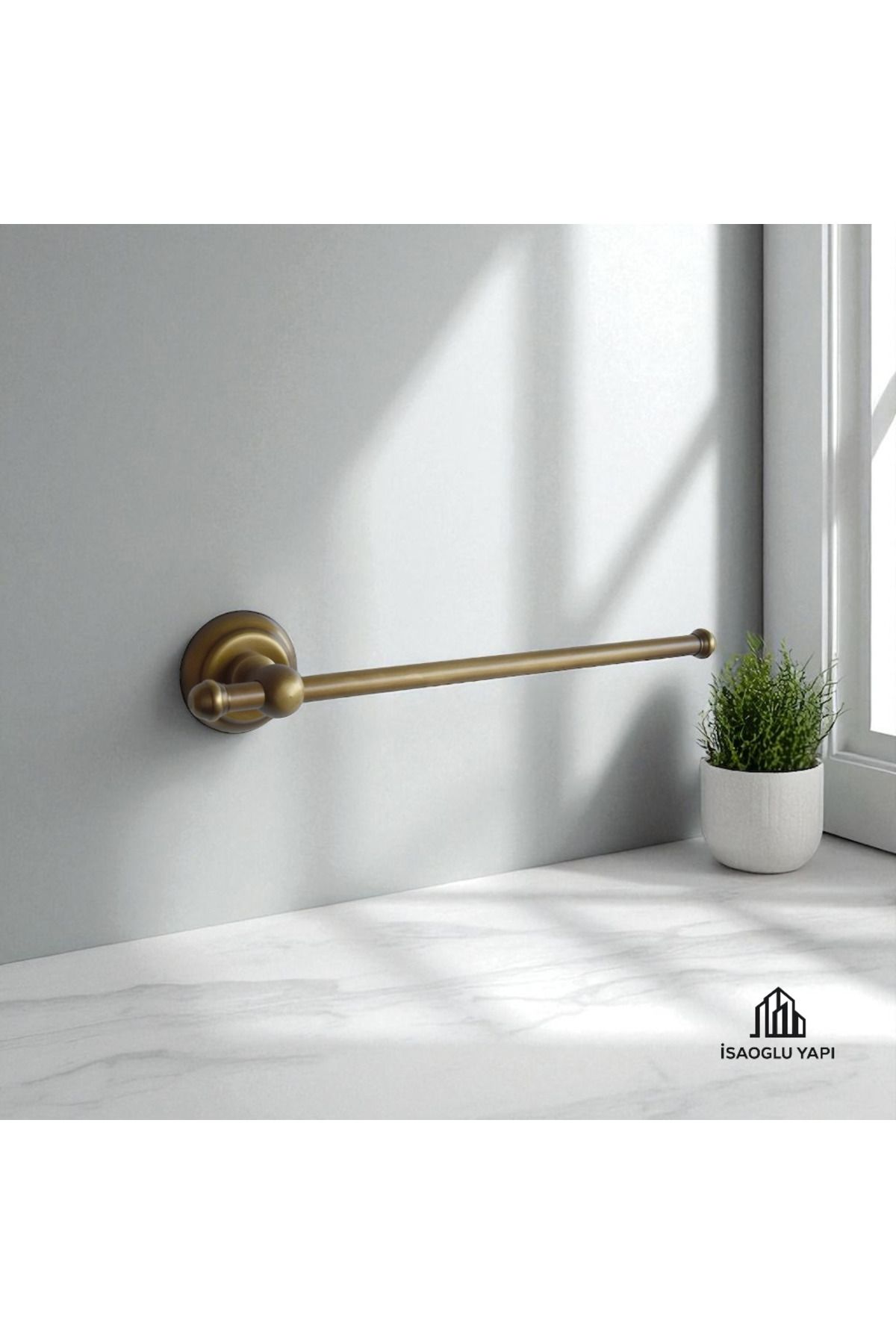 İSAOĞLU YAPI Antik Gold Kağıt Havluluk Havlu Kağıtlık Vintage Seri Eskitme Gold Havluluk