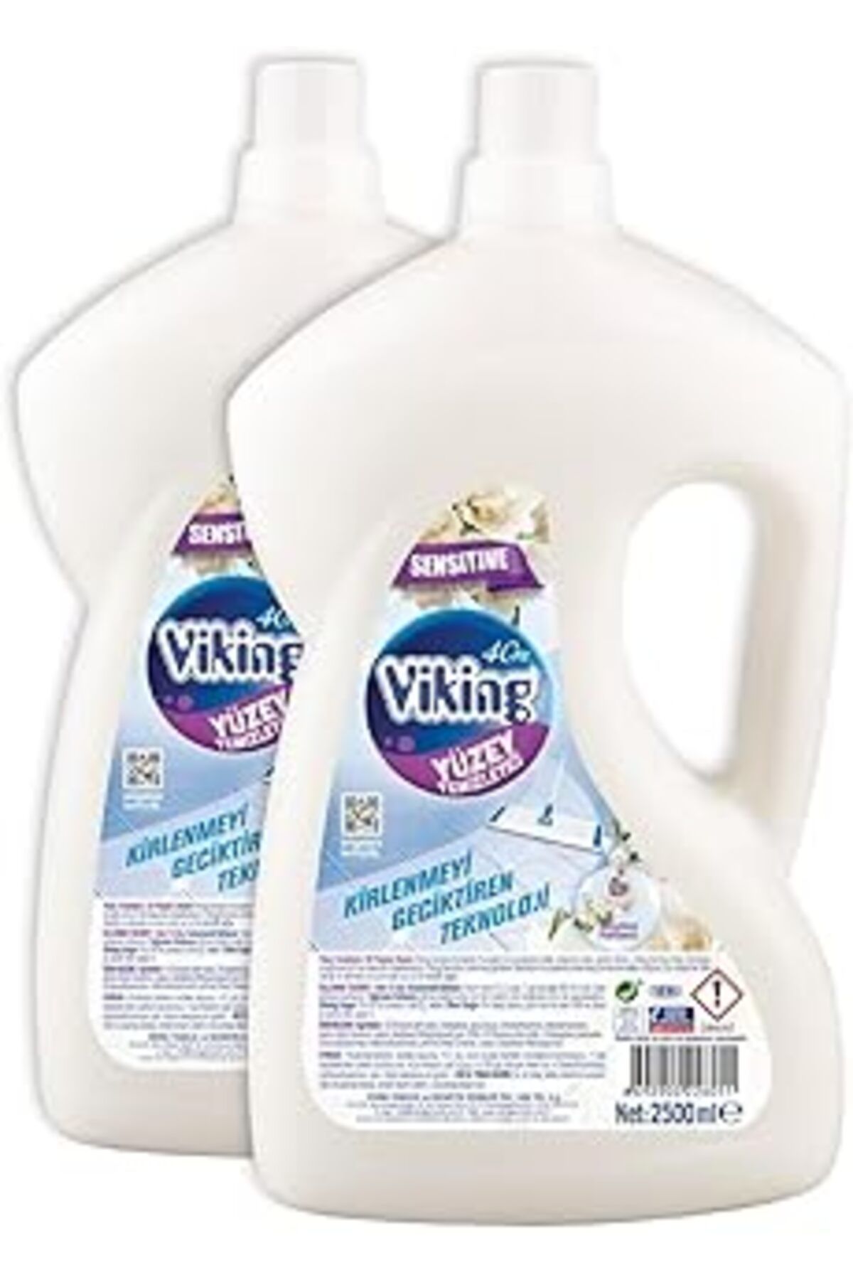Pazarcan Viking Yüzey Temizleyici Sensitive 2.5 L 2 Adet