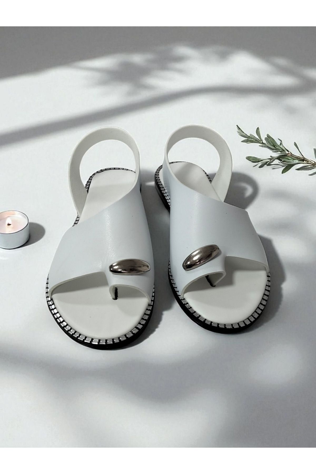 Shoes Kadın Taş Detaylı Sandalet