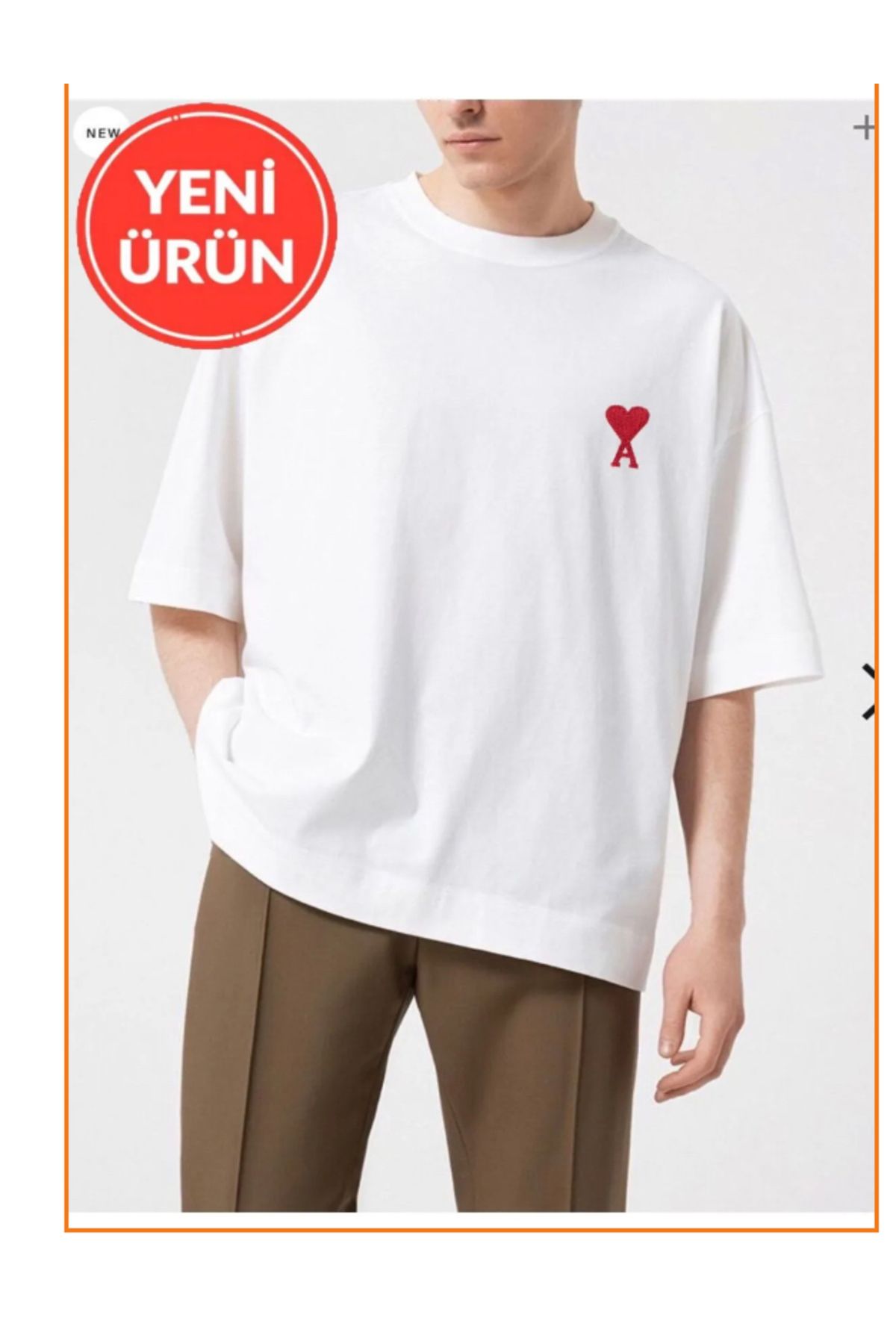 FERSHİPPİNG Unisex Tişört Beyaz L