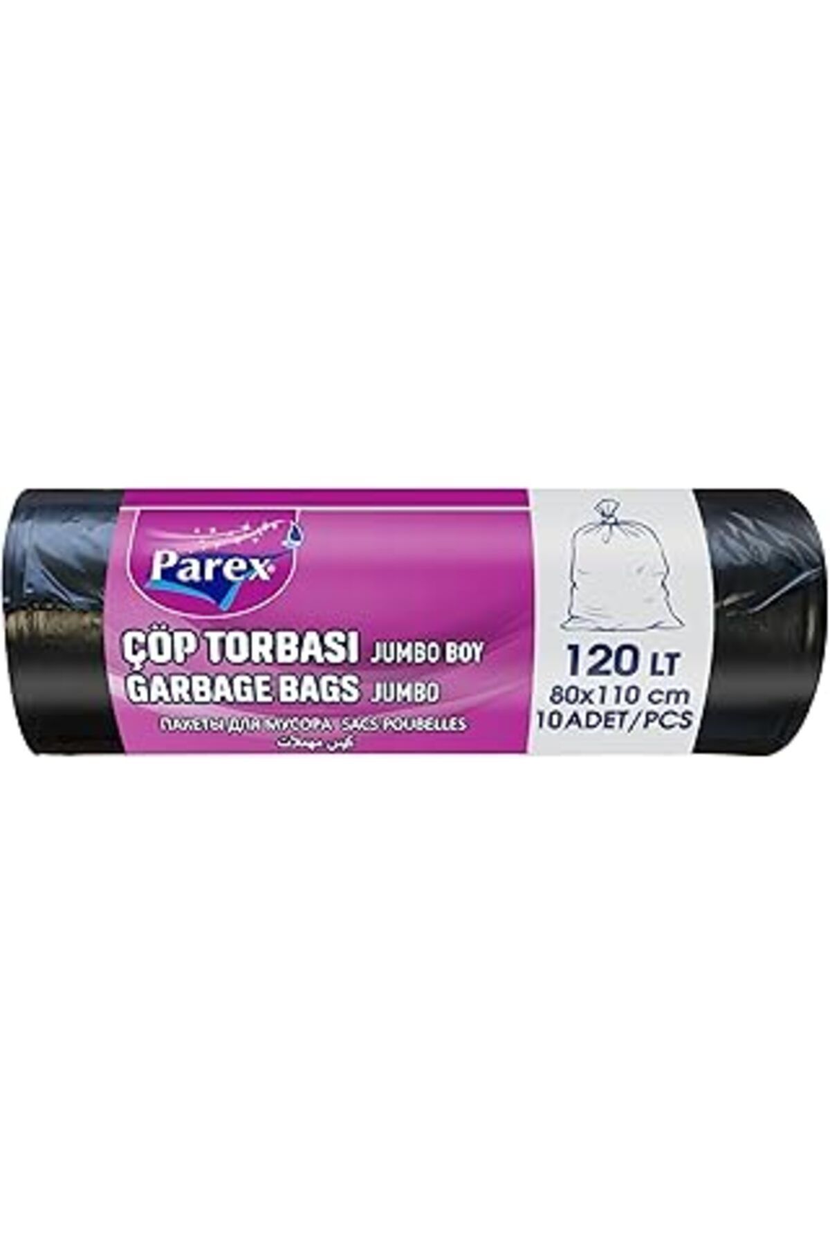 Pazarcan Parex Parex Professional Çöp Torbası Jumbo Boy 10'Lu