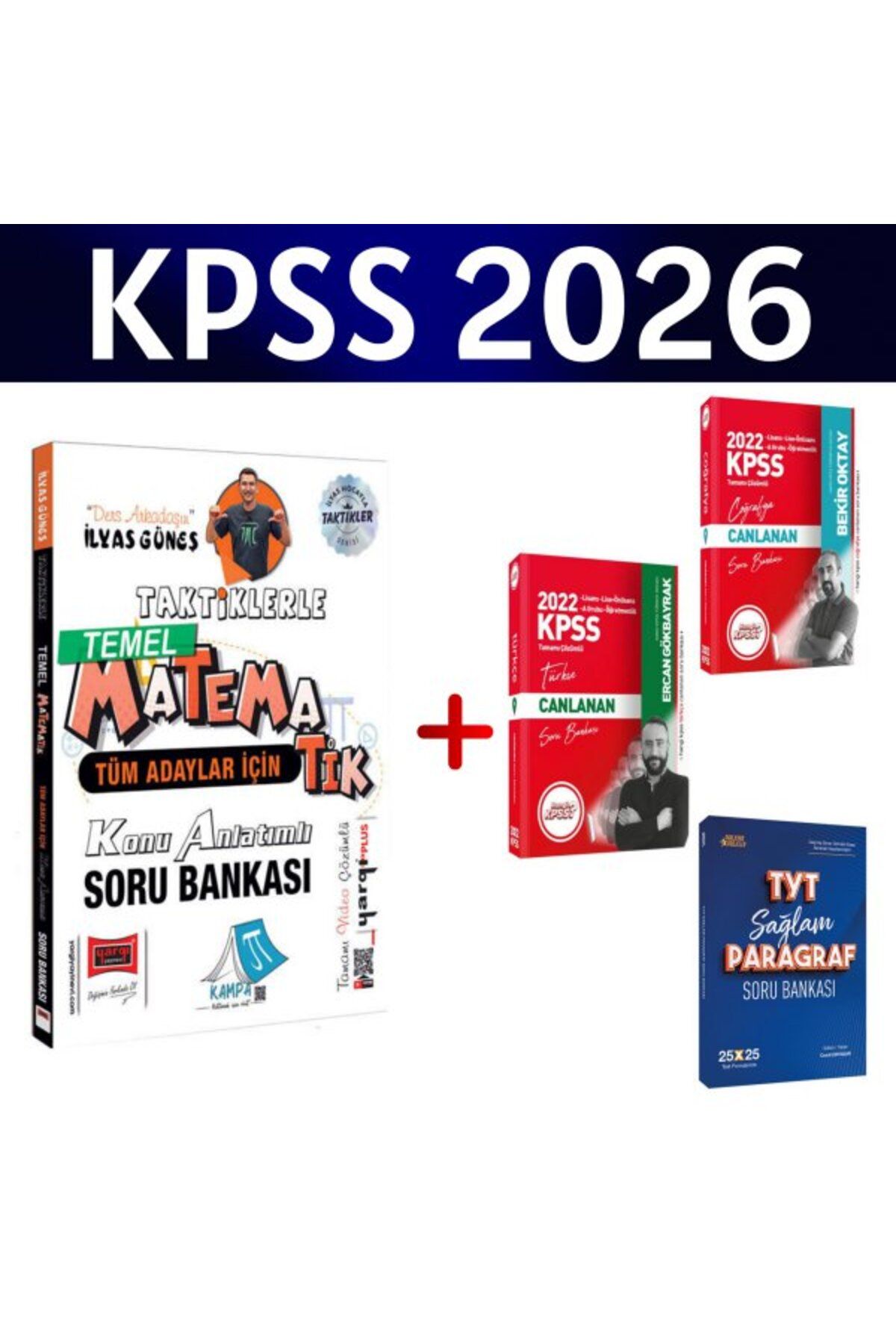 Hangi KPSS Yargı Taktiklerle Temel Matematik Konu Anlatımlı Soru + 3 Soru Bankası Hediye