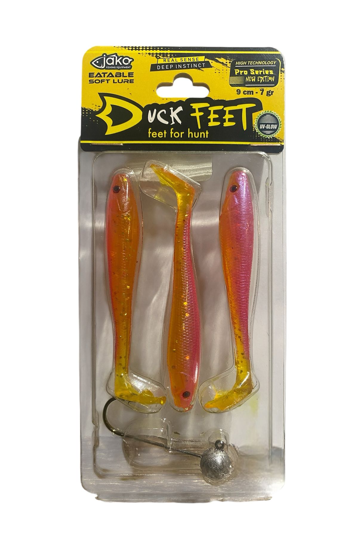 JAKO Duck Feet Silikon Balık 9CM 7GR