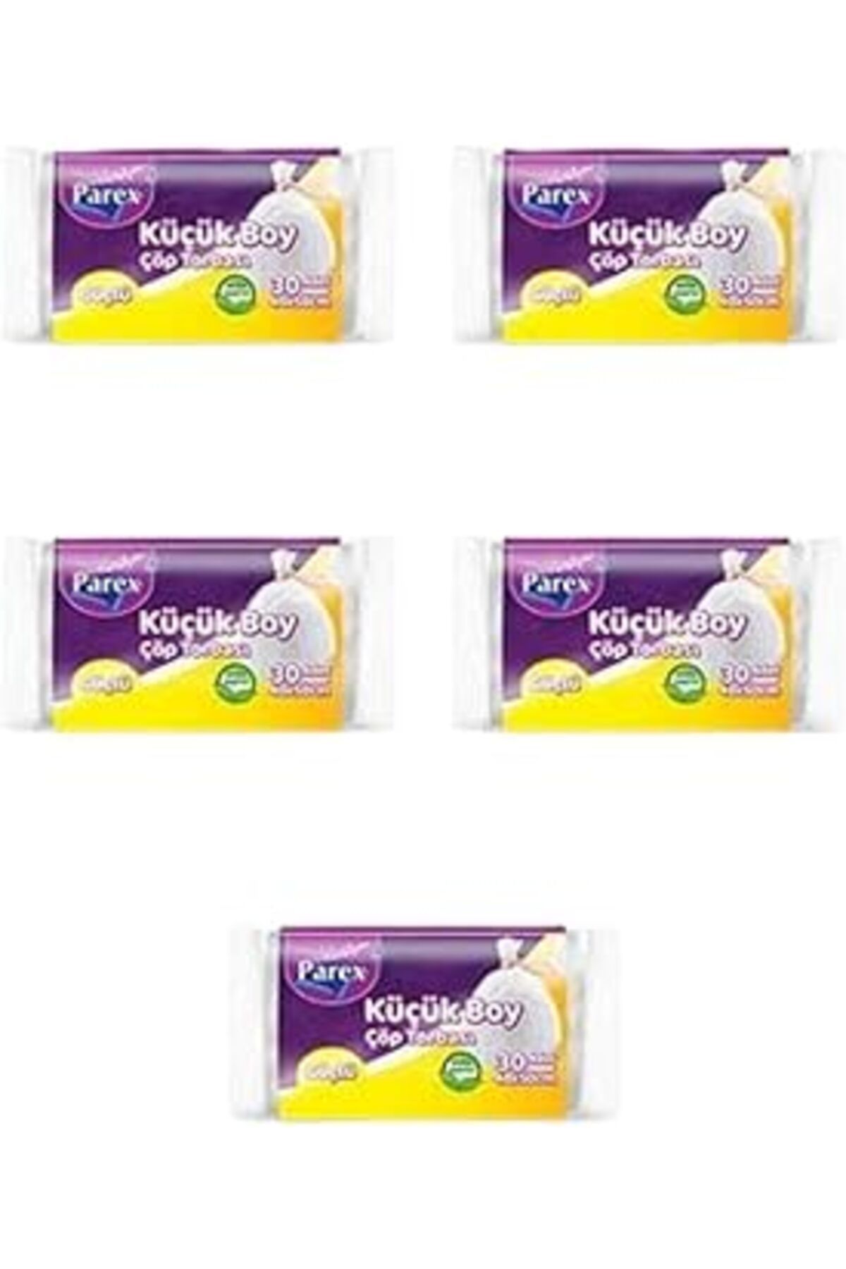 Pazarcan Parex Güçlü Çöp Torbasi Mini Boy 5' Li Paket