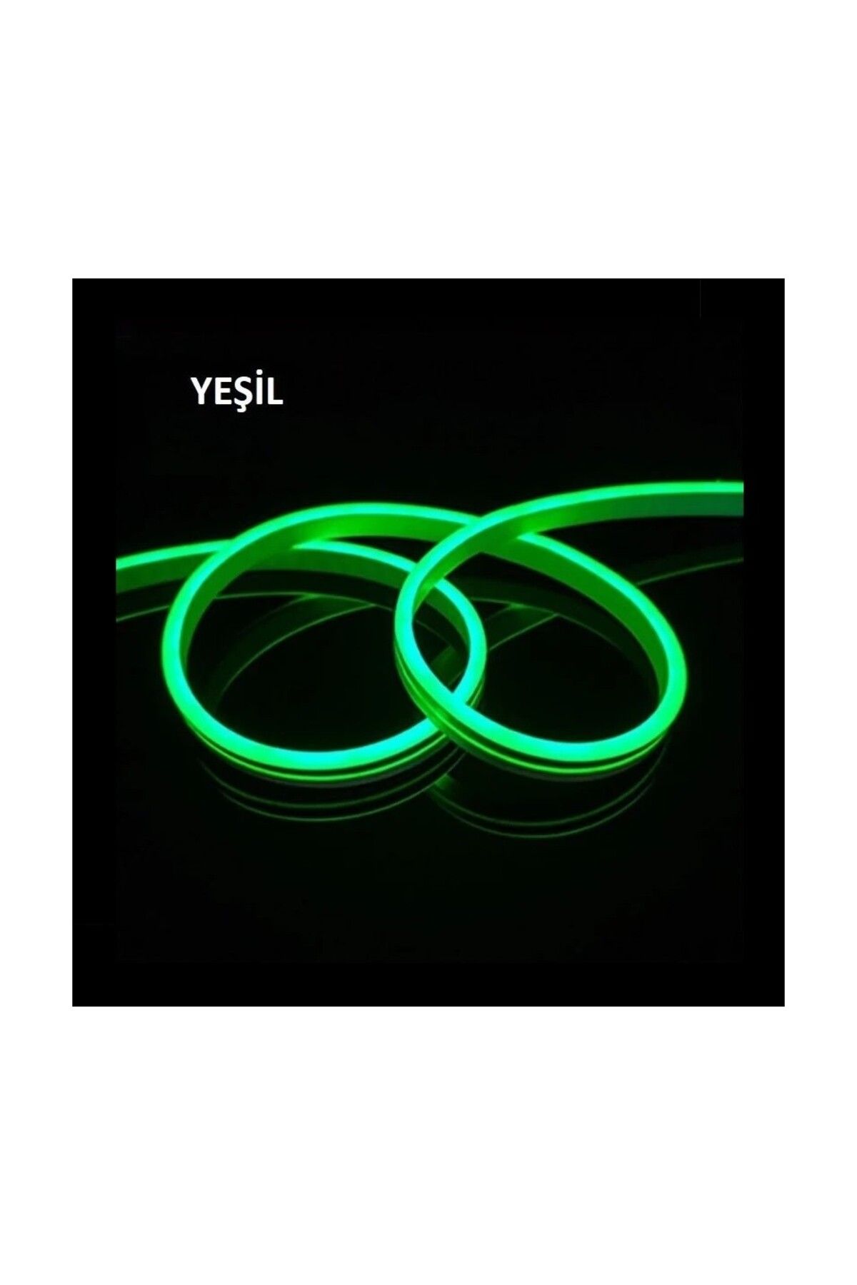 Noas Neon Yeşil Işık Hortum Led 12V ( 5 Metre ) Dış Mekan