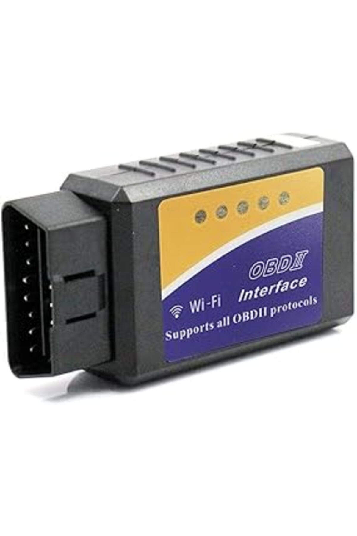 Qedii Elm327 O327-Wifi Araç Arıza Tespit Cihazı Obd2 V1.5, Siyah