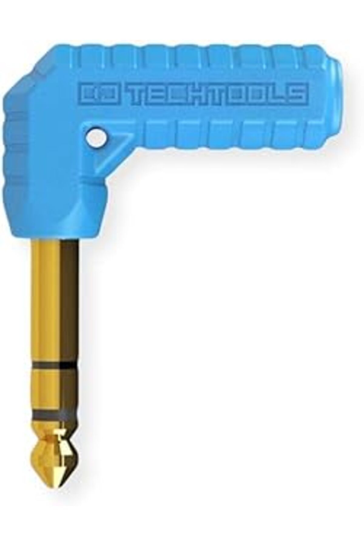 Pazarcan Dj Techtools Chroma Jacks (Blue) | 6.3Mm Erkek - 3.5Mm Dişi Stereo Kulaklık Ses Adaptörü | Çevirici