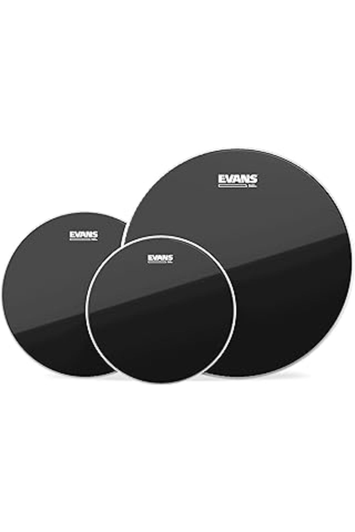 Pazarcan Evans Black Chrome Etpchr-R Rock 10,12,16 Tom Derisi Seti