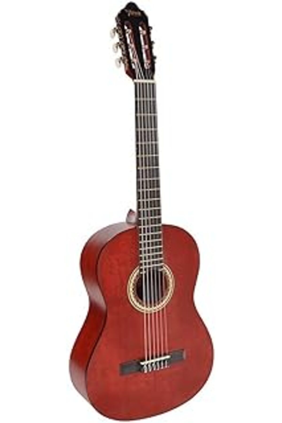 Pazarcan Valencia Vc204twr Klasik Gitar, Scale 4/4,şeffaf Şarap Kirmizisi Mat